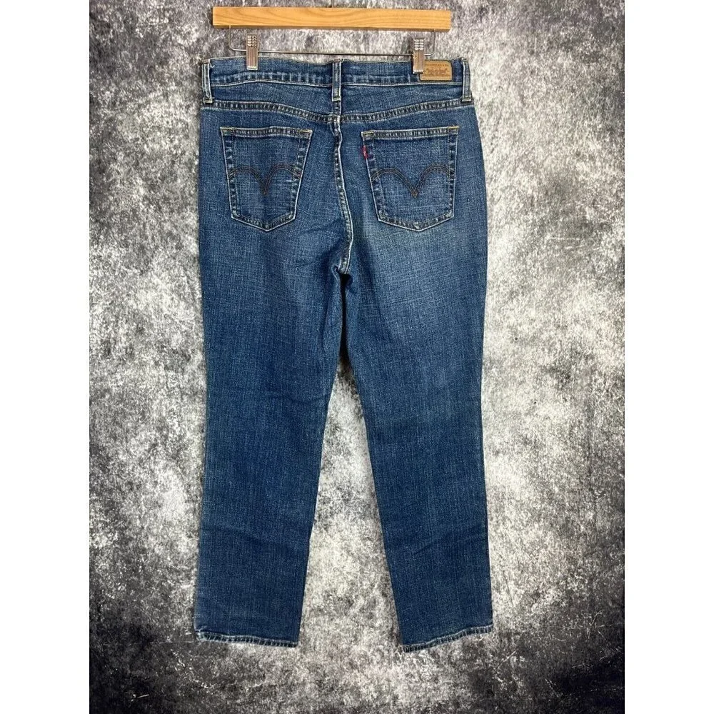 Levi's Straight Leg 505 Blue‎ Jeans Pants Women's 12S